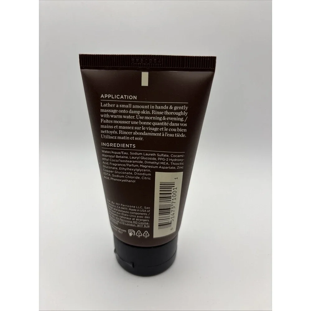 Perricone‎ MD Nutritive Facial Cleanser 2 fl oz 59 ml High Potency Classics New